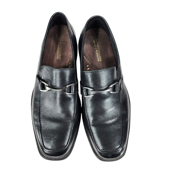 Bostonian Horsebit Loafer 11M Mens Black Horsebit Slip On Leather Flexlite 25860 - Picture 8 of 11